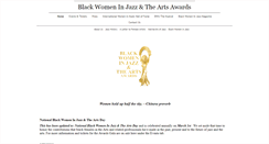 Desktop Screenshot of blackwomeninjazz.com